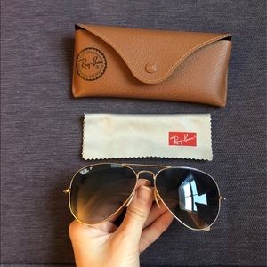 Polarized RayBan Aviator 3025 Sunglasses